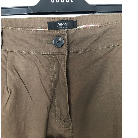 Khaki Esprit Trouser - Picture 7 of 8